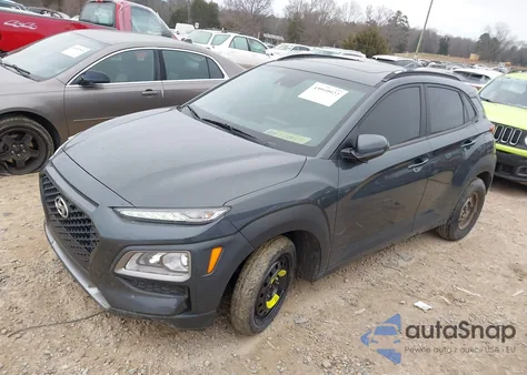 2020 Hyundai Kona Sel Plus from USA, damaged, VIN KM8K62AAXLU482575
